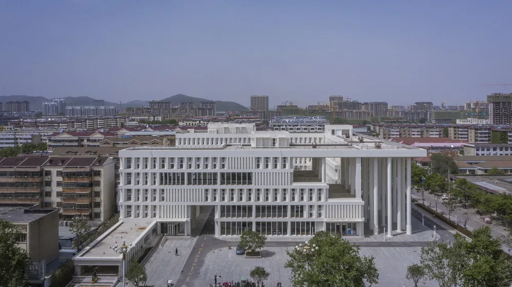 BIM Architecture | Yinan Library and Archives, Shandong/Central Academy of Fine Arts Architecture Studio 7 (Park Yu Urban Architecture Design Studio)