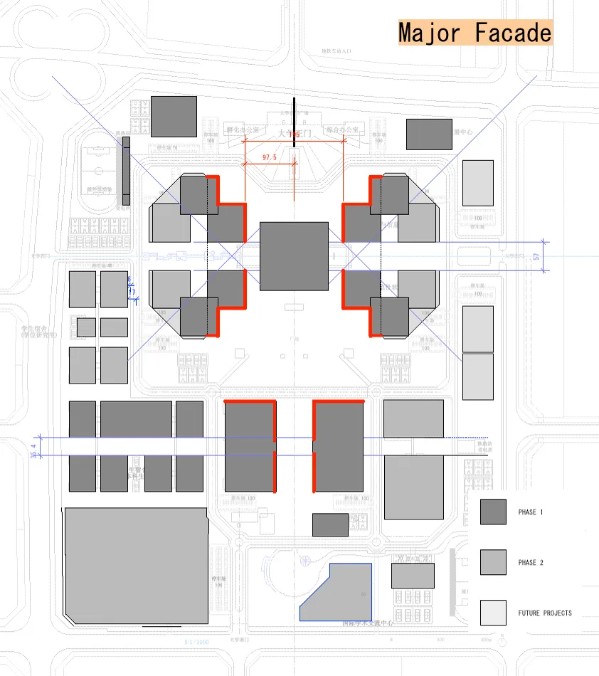 BIM Architecture | 2nd Floor of Humanities at Northeastern University/THAD by Zhuang Weimin from Tsinghua Architectural Design Institute