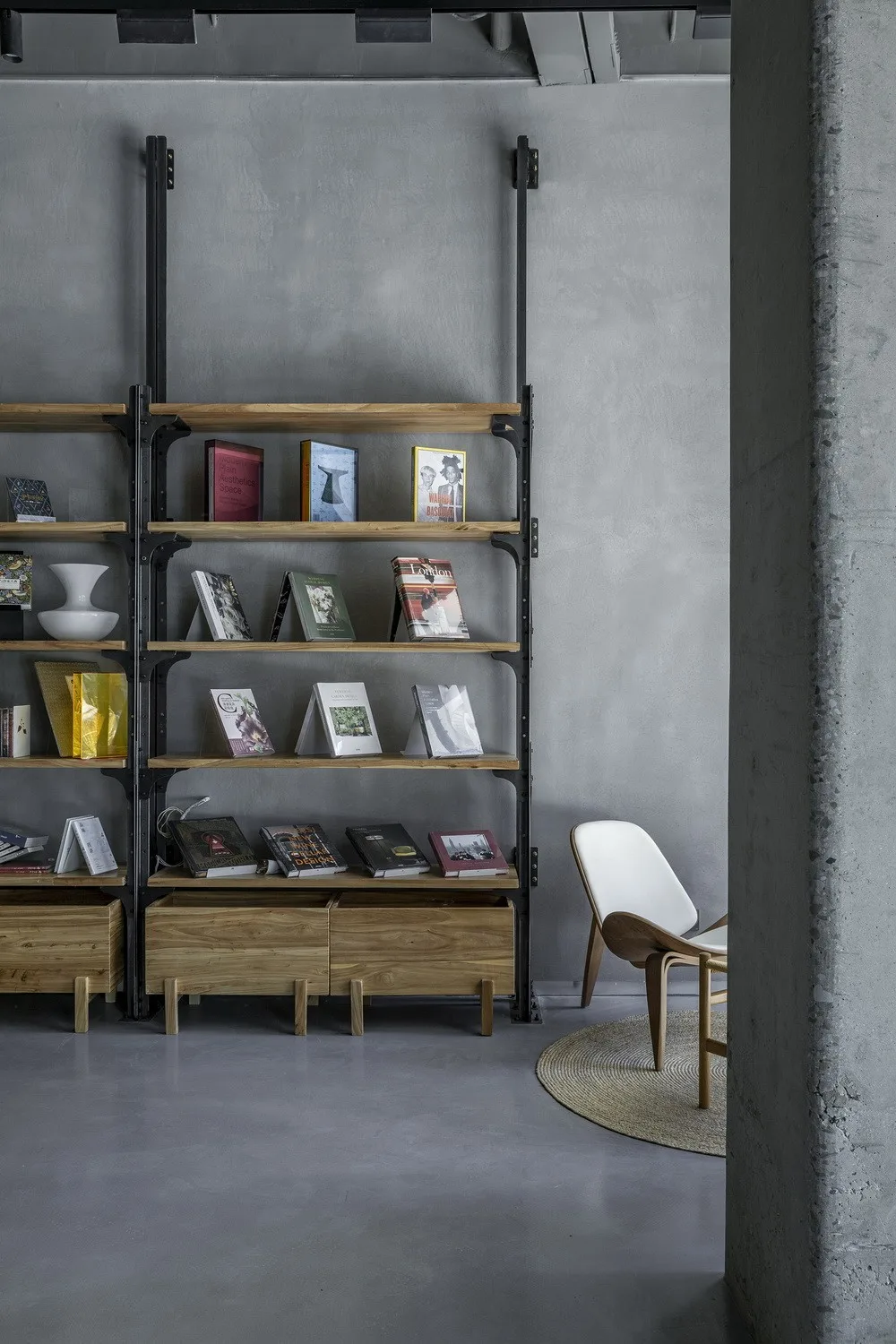BIM Architecture | Purposeless Concept Bookstore/Luo Yujie Studio