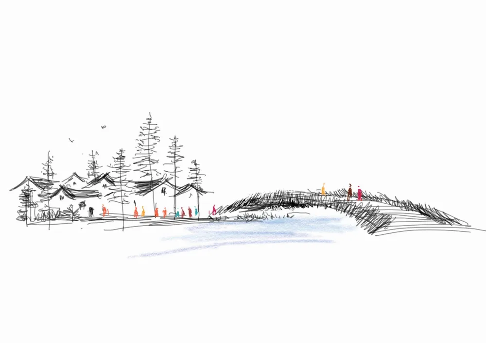 BIM Architecture | Li Xiang Village Entrance Public Space Regeneration/East Courtyard Architectural Technology and Art (ATA) Studio