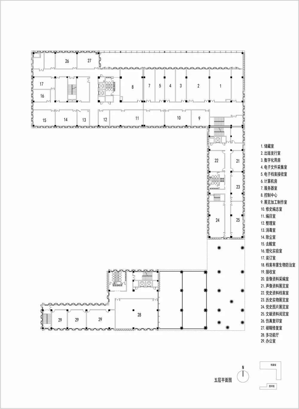 BIM Architecture | Yinan Library and Archives, Shandong/Central Academy of Fine Arts Architecture Studio 7 (Park Yu Urban Architecture Design Studio)