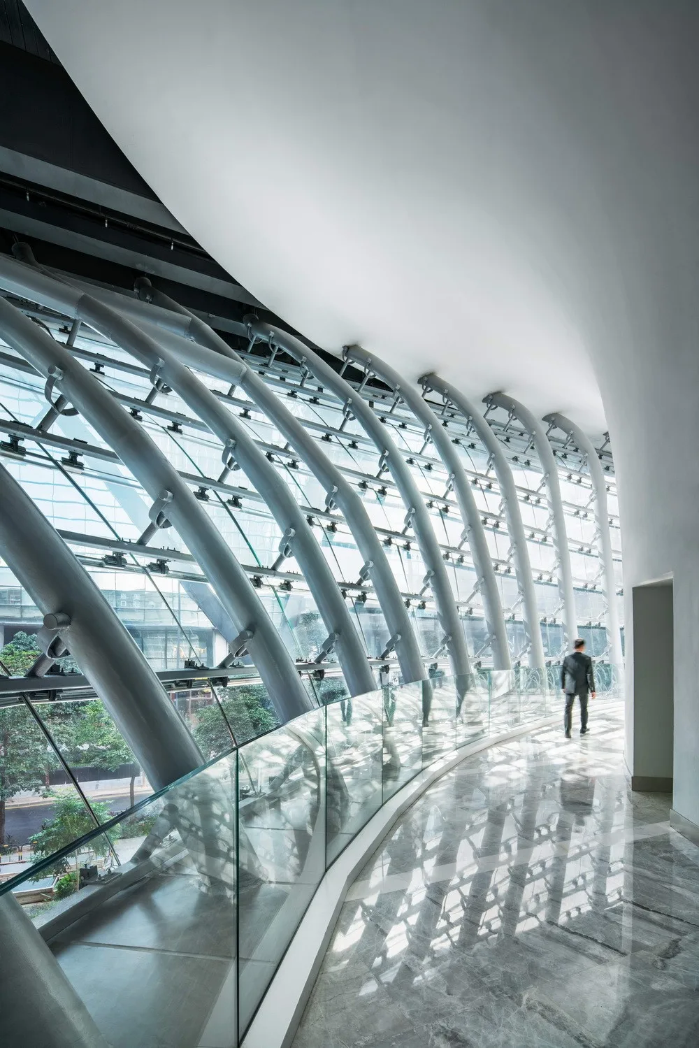 BIM Architecture | Shared Hall with Cities: Bank of China Minsheng Financial Building/Zhubo Design