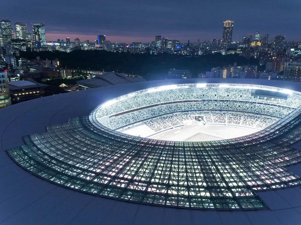 BIM Architecture | [Tokyo Olympics Opening] Japan National Stadium/Dacheng Construction+Zi Design+Kengo Kuma Architecture Urban Design Firm