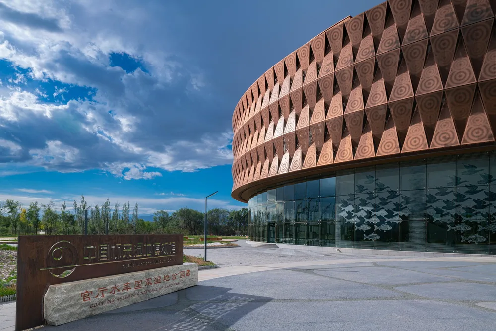 BIM Architecture | Floating Bird Nests on Wetlands - China Huailai Wetland Museum/Tianyou Design