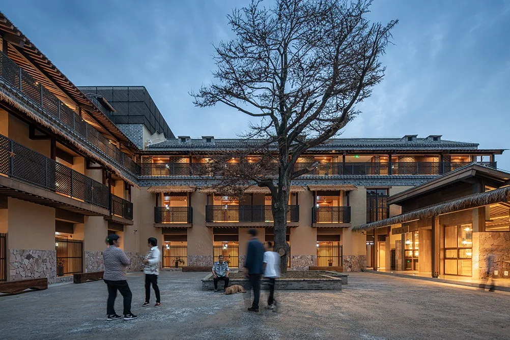 BIM Architecture | Li Xiang Village Entrance Public Space Regeneration/East Courtyard Architectural Technology and Art (ATA) Studio