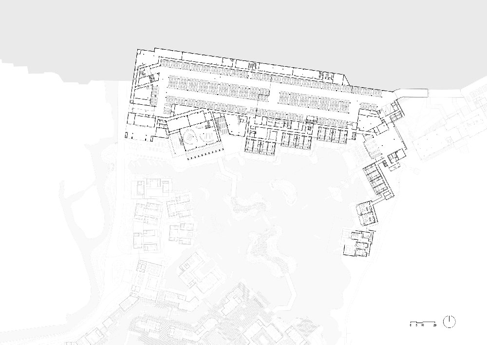 BIM Architecture | Texture Stitching: Nanjing Guchengwan Kaiyuan Resort Hotel/Meng Fanhao - Gad × line+