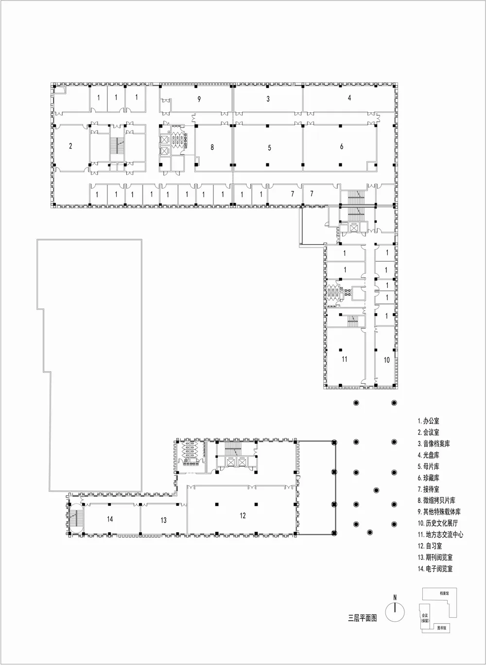 BIM Architecture | Yinan Library and Archives, Shandong/Central Academy of Fine Arts Architecture Studio 7 (Park Yu Urban Architecture Design Studio)