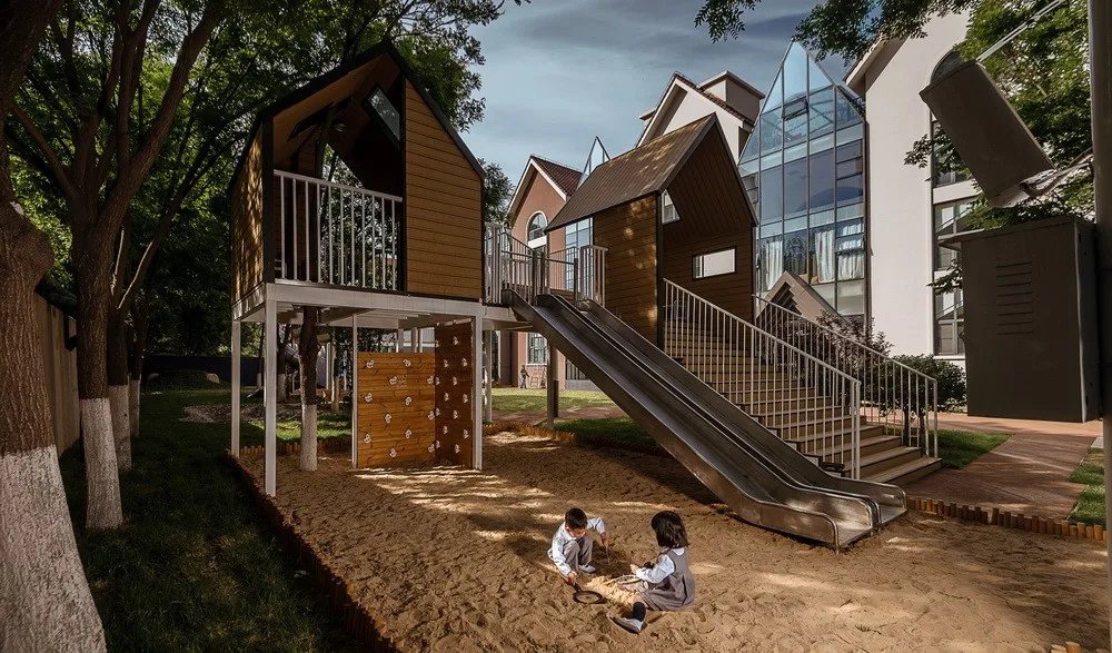 BIM Architecture | Tianjin Good Friends Forest Kindergarten/Deca Architecture