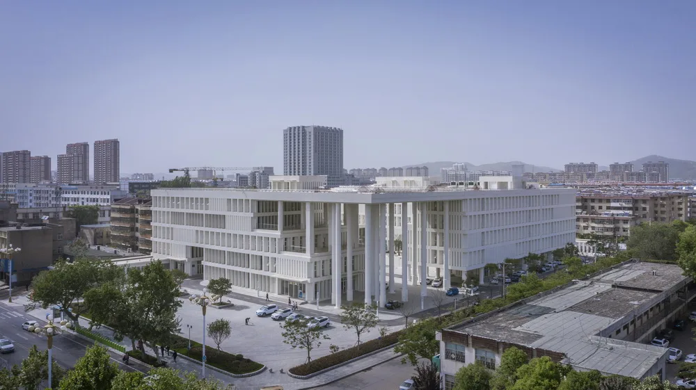 BIM Architecture | Yinan Library and Archives, Shandong/Central Academy of Fine Arts Architecture Studio 7 (Park Yu Urban Architecture Design Studio)