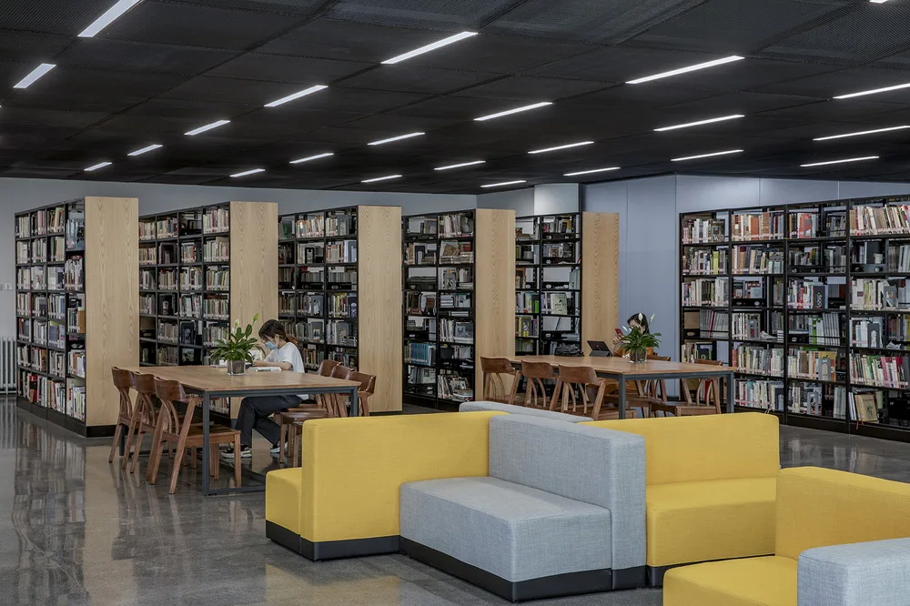 BIM Architecture | Central Academy of Fine Arts Yanjiao Campus Library Renovation/Three Literature Architecture/He Wei Studio