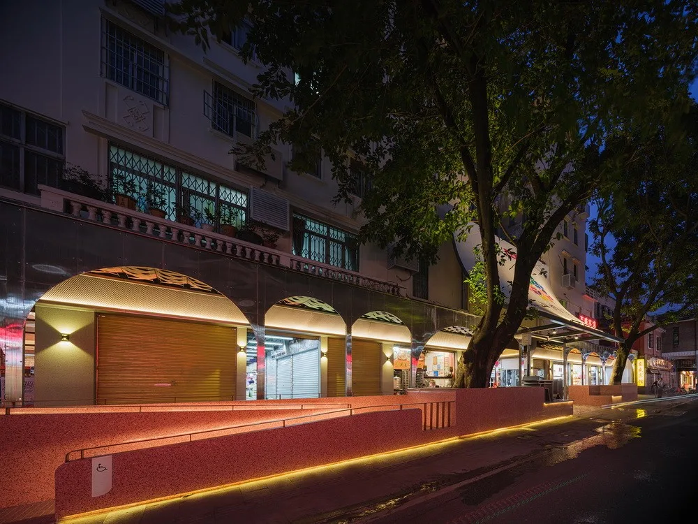 BIM Architecture | Colorful, Poetic Everyday: Renovation of Guangzhou Dongshan Meat and Vegetable Market/Aosilently Studio