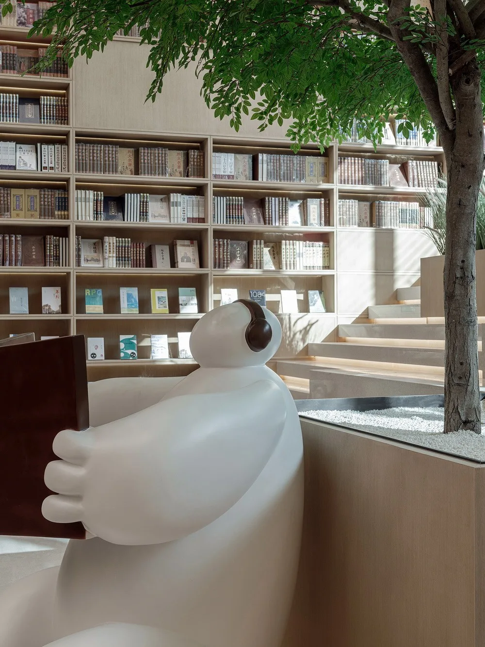 BIM architecture | Green swaying, named after 'book': Rongchuang · Sijichen Reading/Top Design