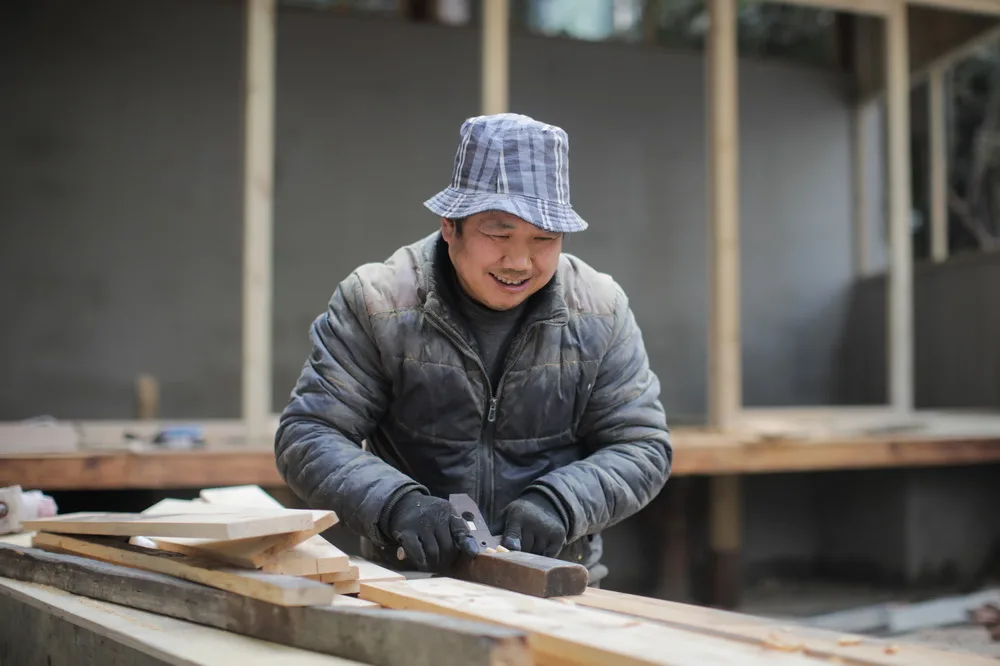 BIM Architecture | Placing a forest in the city of Chengdu is a construction of an unknown spring tea house/location