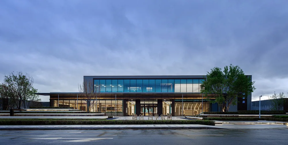 BIM architecture | Green swaying, named after 'book': Rongchuang · Sijichen Reading/Top Design