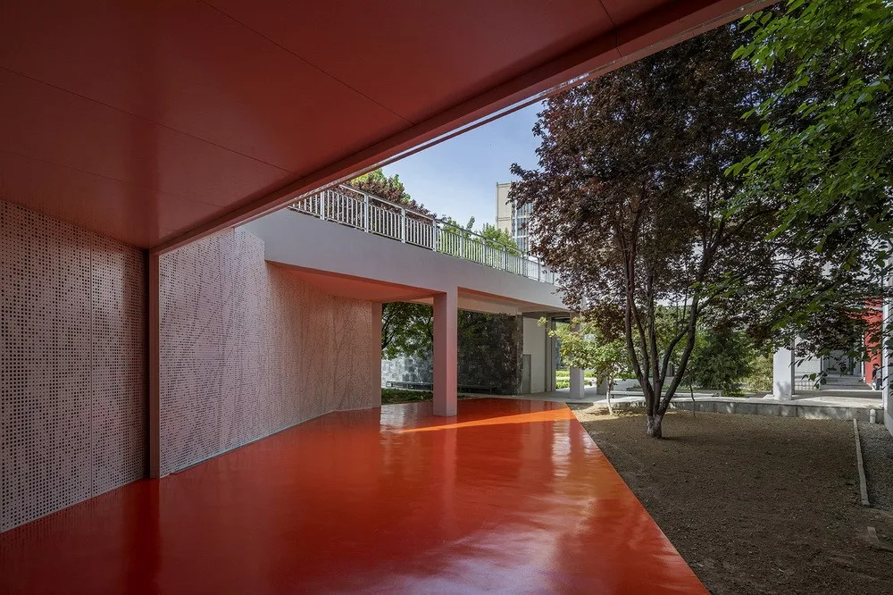 BIM Architecture | Central Academy of Fine Arts Yanjiao Campus Library Renovation/Three Literature Architecture/He Wei Studio