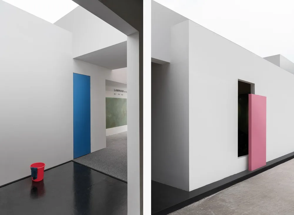 BIM Architecture | Translating Suprematism Painting into Three Dimensional Space: Layered Rock Shadow Exhibition Hall/Puju Design Research Laboratory