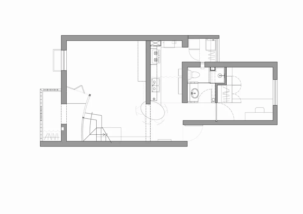 BIM Architecture | Home of Craftsmanship and Experimentation: 'Craftsmanship and Experimentation' in 100 square meter Residential Renovation/Building in Progress