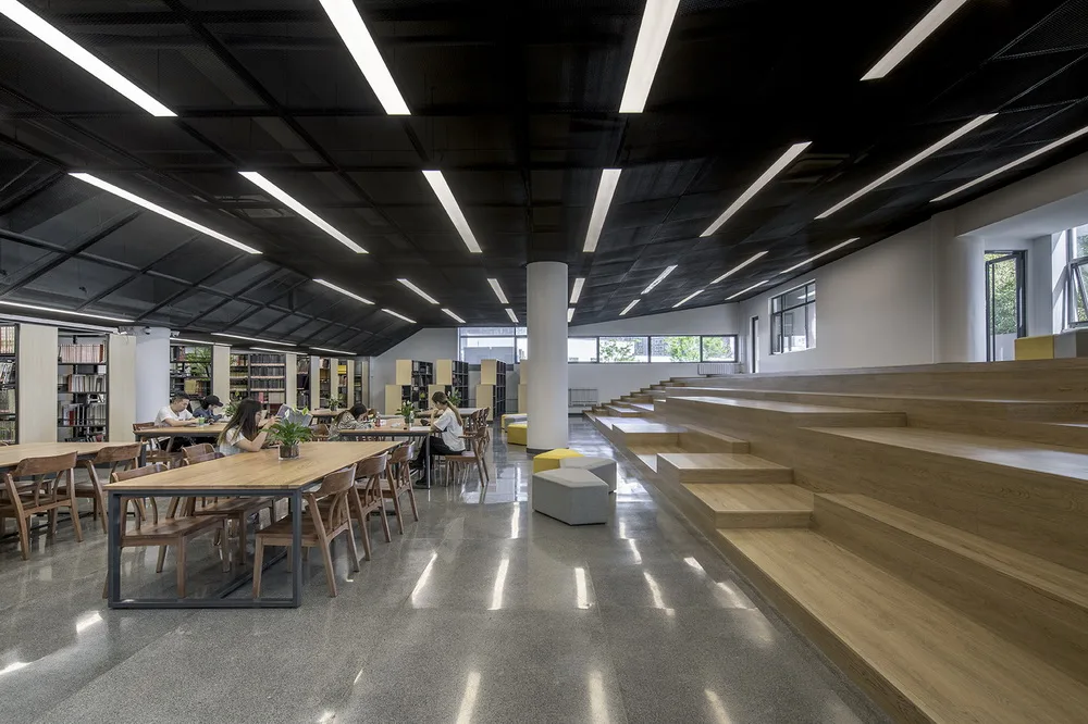 BIM Architecture | Central Academy of Fine Arts Yanjiao Campus Library Renovation/Three Literature Architecture/He Wei Studio