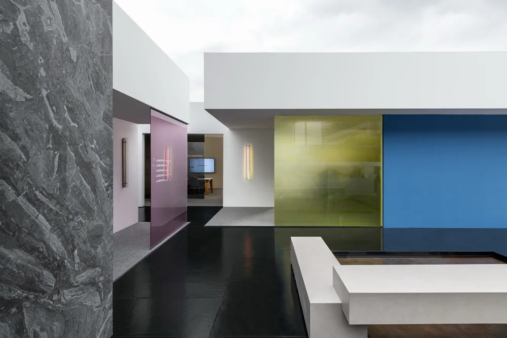 BIM Architecture | Translating Suprematism Painting into Three Dimensional Space: Layered Rock Shadow Exhibition Hall/Puju Design Research Laboratory