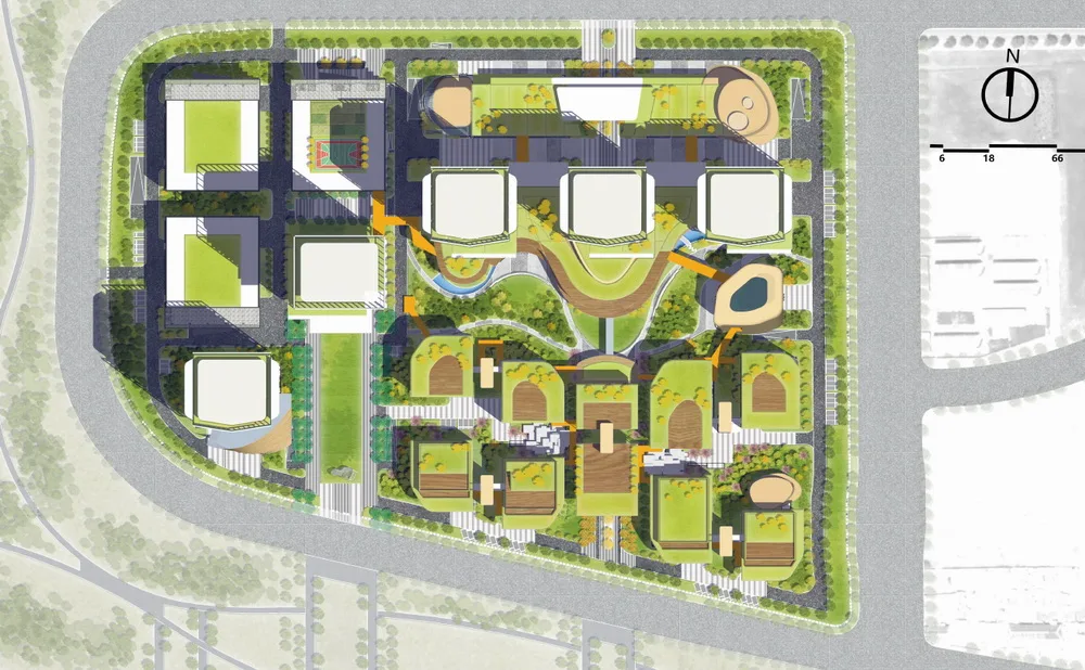 BIM Architecture | Nanotechnology National University Science Park Phase II/Zhongheng Design