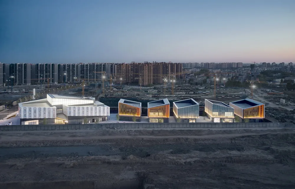 BIM Architecture | The Crystal of Light for Future Smart Cities - Vanke Intelligent Future City/Hong Kong Huichuang International