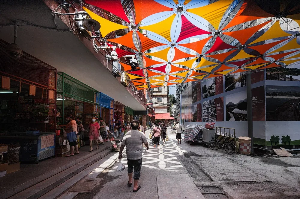 BIM Architecture | Colorful, Poetic Everyday: Renovation of Guangzhou Dongshan Meat and Vegetable Market/Aosilently Studio