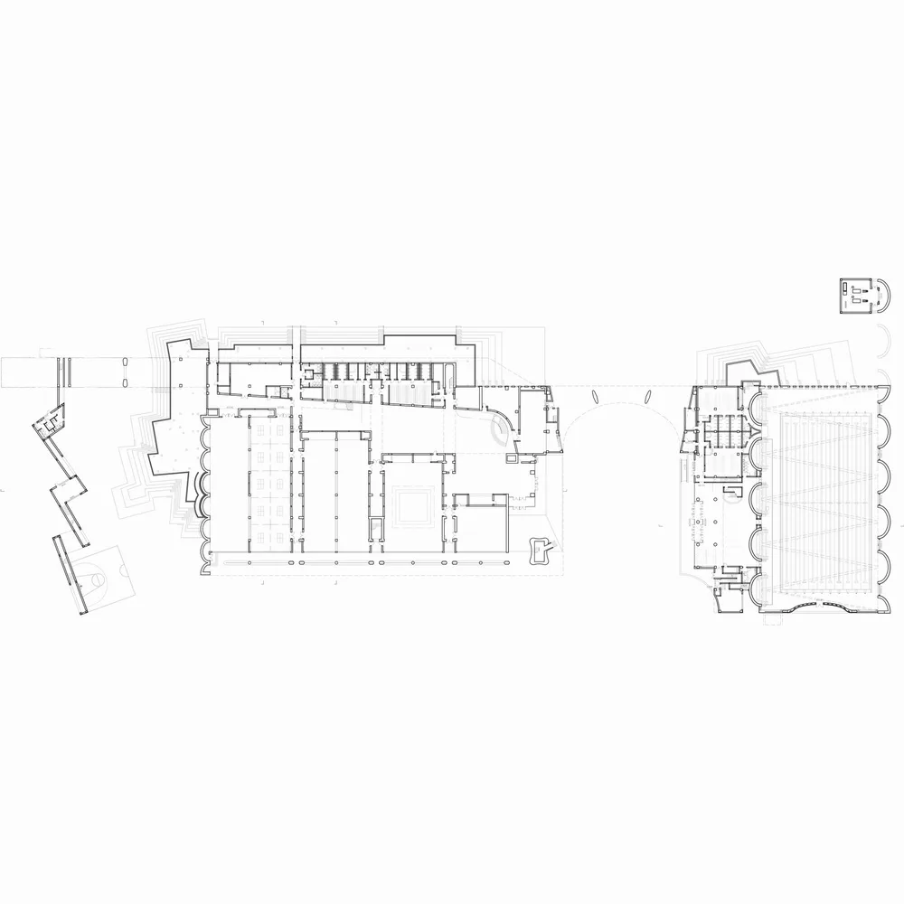 BIM Architecture | Tianjin University New Campus Comprehensive Gymnasium/Li Xinggang Architecture Studio