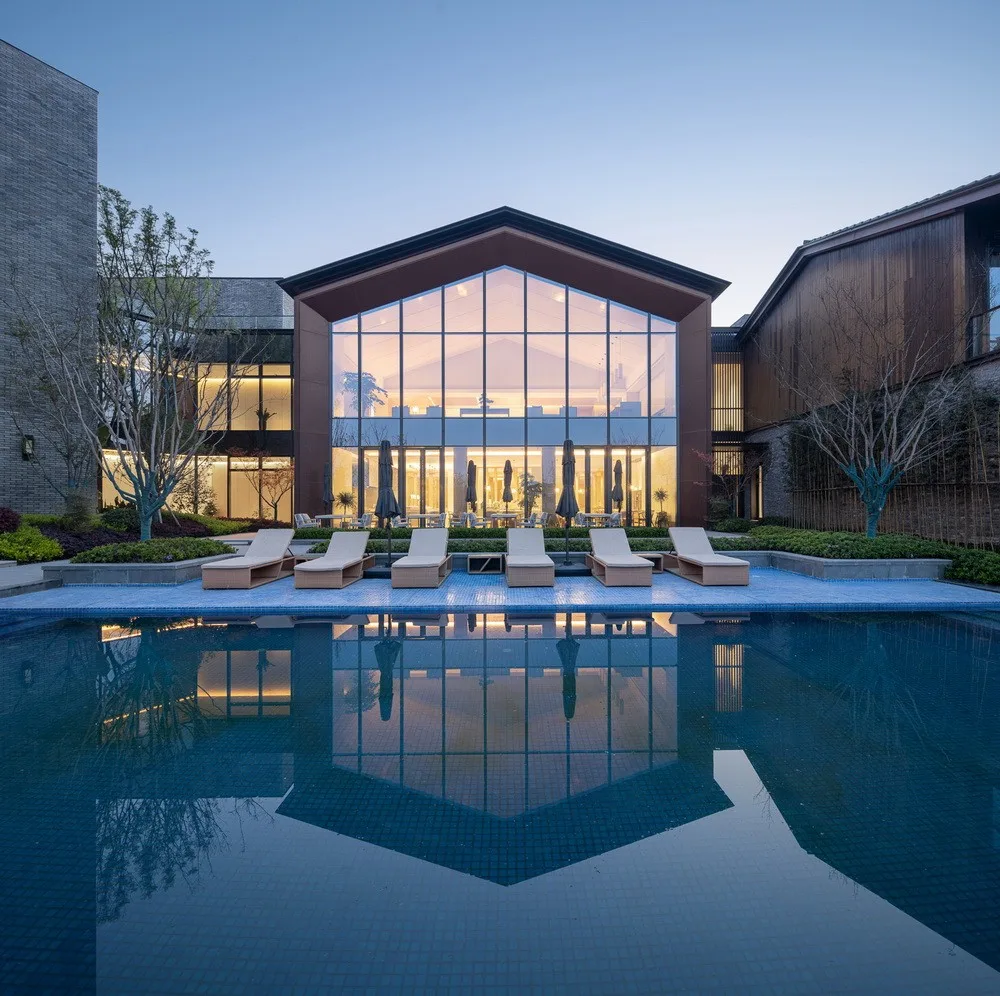 BIM Architecture | Texture Stitching: Nanjing Guchengwan Kaiyuan Resort Hotel/Meng Fanhao - Gad × line+