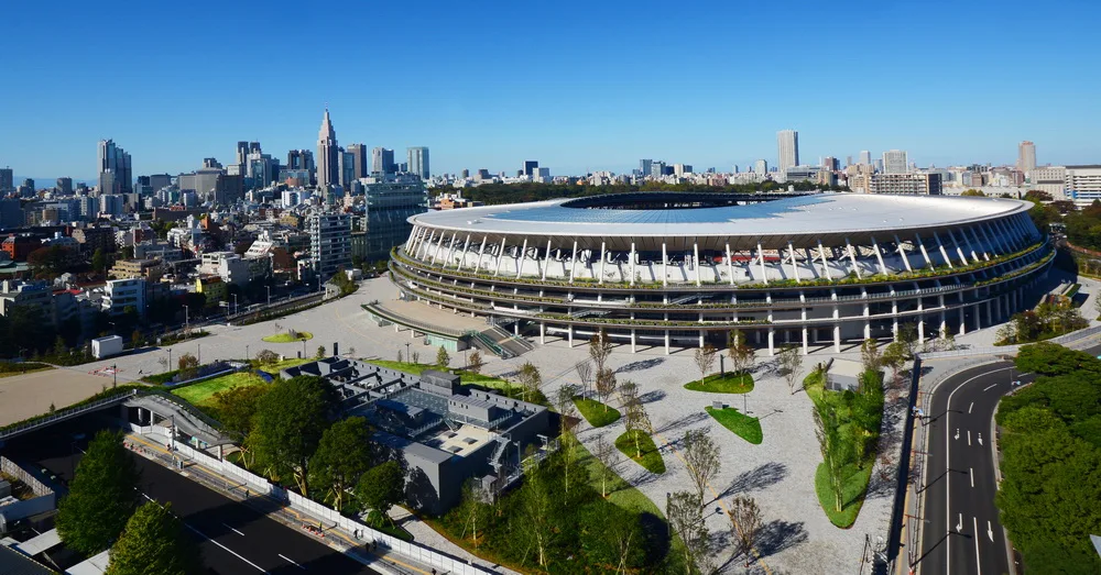 BIM Architecture | [Tokyo Olympics Opening] Japan National Stadium/Dacheng Construction+Zi Design+Kengo Kuma Architecture Urban Design Firm