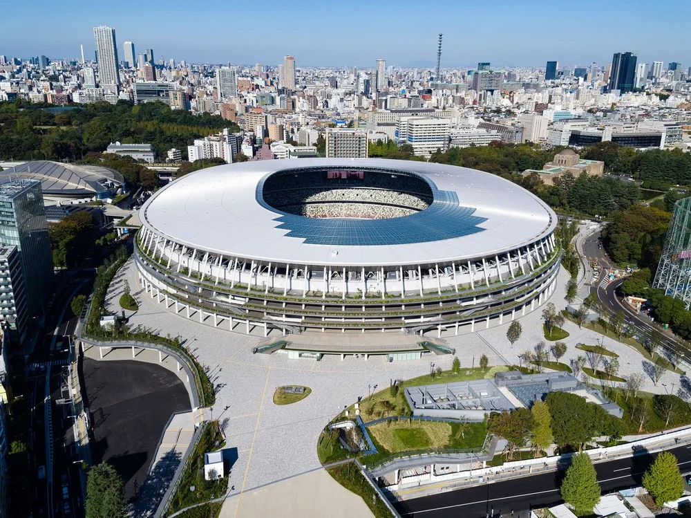 BIM Architecture | [Tokyo Olympics Opening] Japan National Stadium/Dacheng Construction+Zi Design+Kengo Kuma Architecture Urban Design Firm