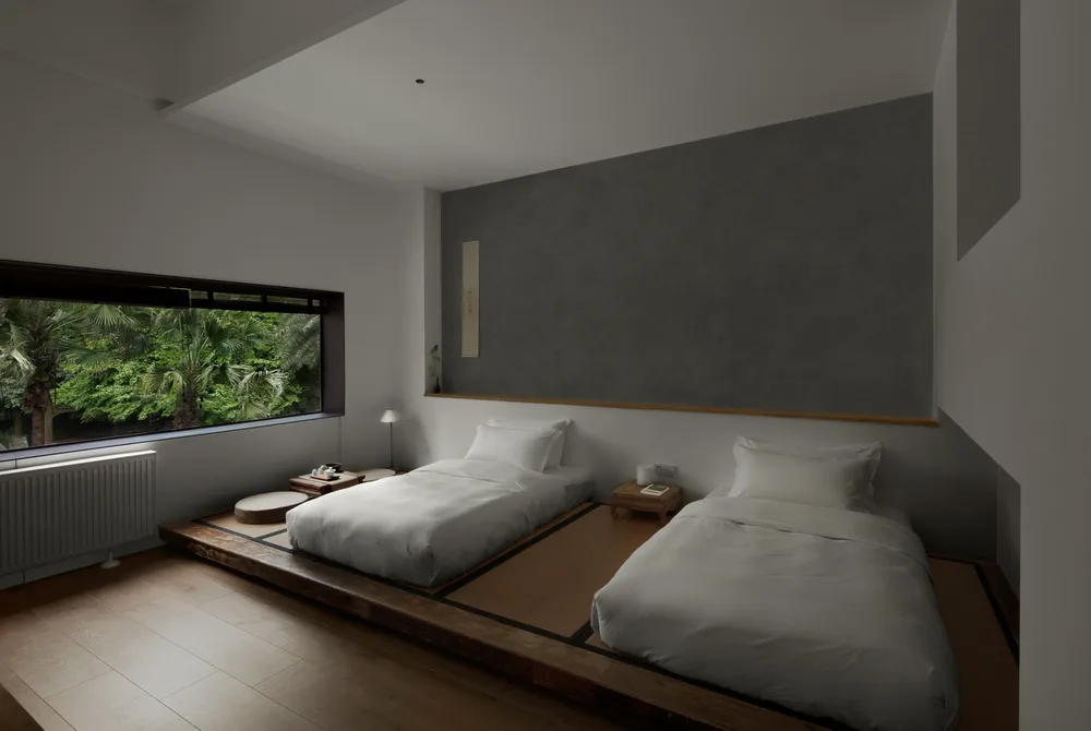 BIM Architecture | Placing a forest in the city of Chengdu is a construction of an unknown spring tea house/location