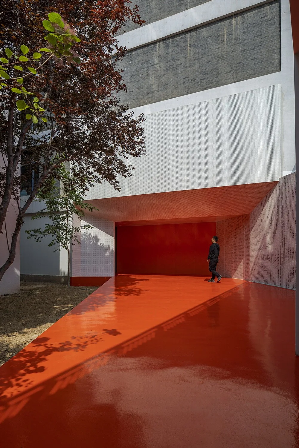 BIM Architecture | Central Academy of Fine Arts Yanjiao Campus Library Renovation/Three Literature Architecture/He Wei Studio