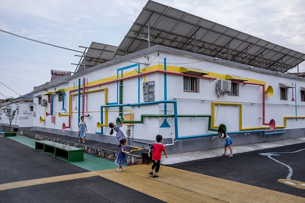 BIM Architecture | From Ordinary Countryside to Living Museum of Residential Buildings - Spatial Enhancement Plan of Zaiwan Village, Xiuwu County, Henan Province/Three Culture Architecture