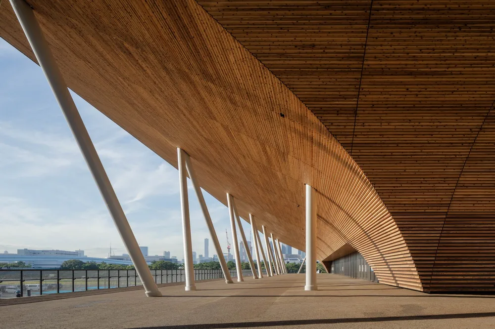 BIM Architecture | [Tokyo Olympics Opening] Ariake Gymnastics Arena/Nikken Design+Shimizu Corporation