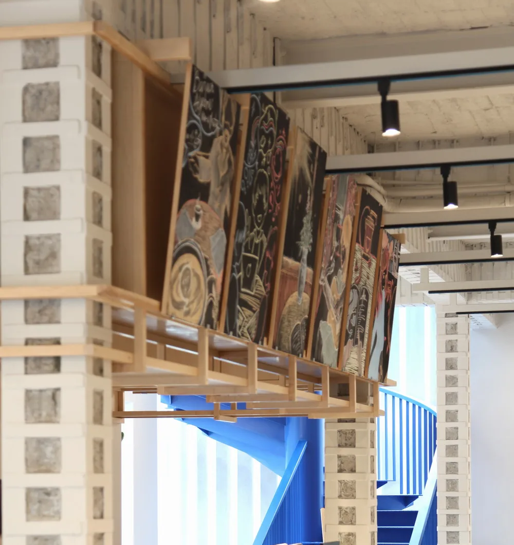 BIM Architecture | Architectural Renewal of Longshang Bookstore at East China University of Science and Technology - Reshaping the Place of Light and Memory/畎 Mu Architecture