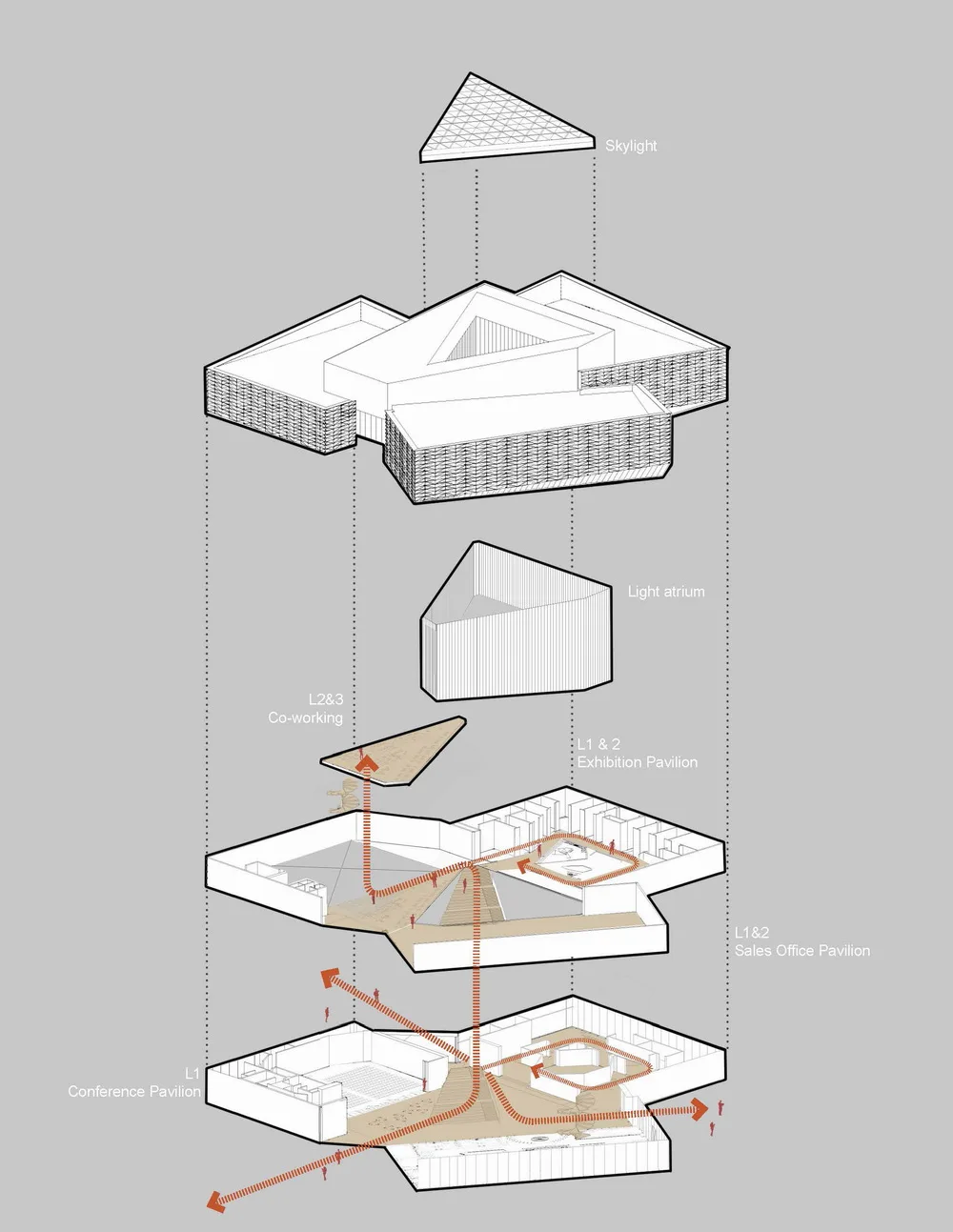 BIM Architecture | The Crystal of Light for Future Smart Cities - Vanke Intelligent Future City/Hong Kong Huichuang International