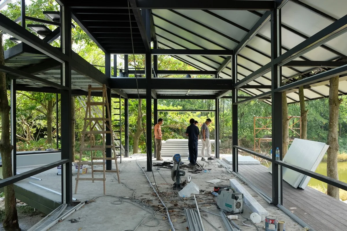 BIM Architecture | Hujian Pavilion/Half Pine Garden Studio