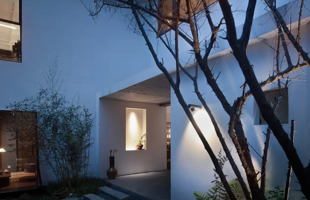 BIM Architecture | Placing a forest in the city of Chengdu is a construction of an unknown spring tea house/location