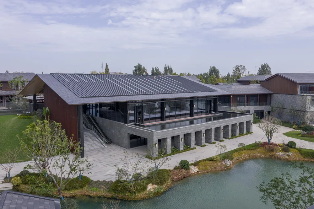 BIM Architecture | Texture Stitching: Nanjing Guchengwan Kaiyuan Resort Hotel/Meng Fanhao - Gad × line+