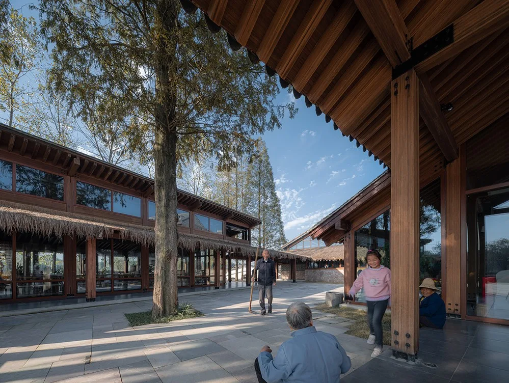 BIM Architecture | Li Xiang Village Entrance Public Space Regeneration/East Courtyard Architectural Technology and Art (ATA) Studio