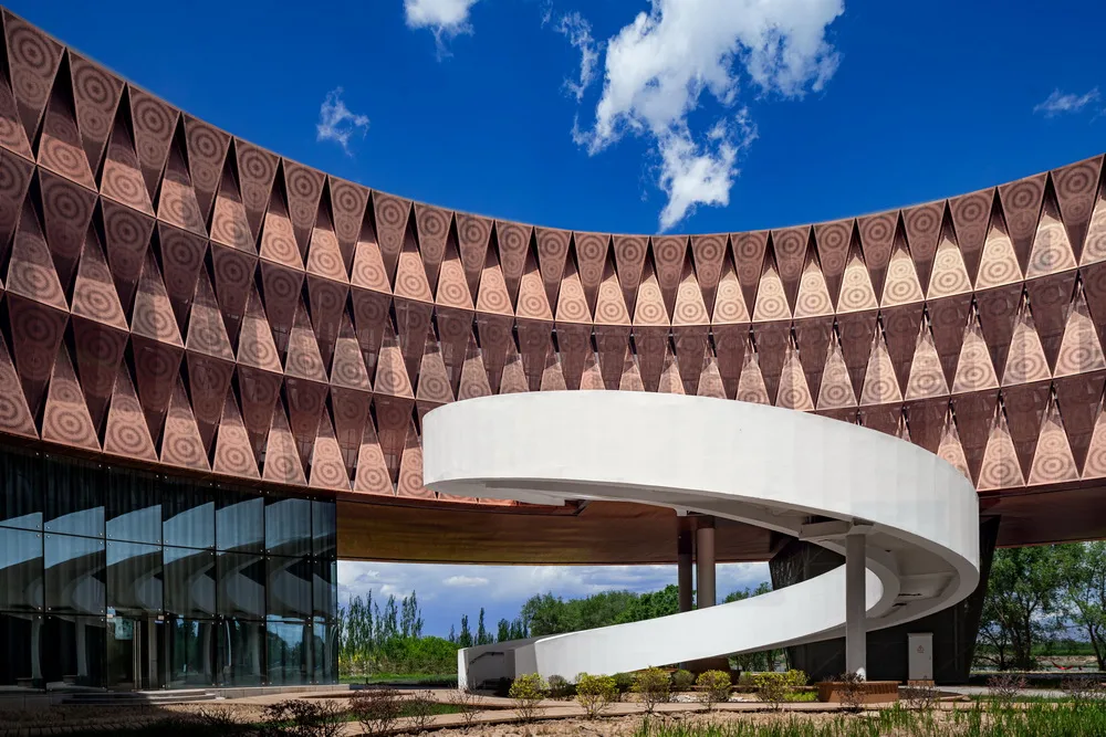 BIM Architecture | Floating Bird Nests on Wetlands - China Huailai Wetland Museum/Tianyou Design