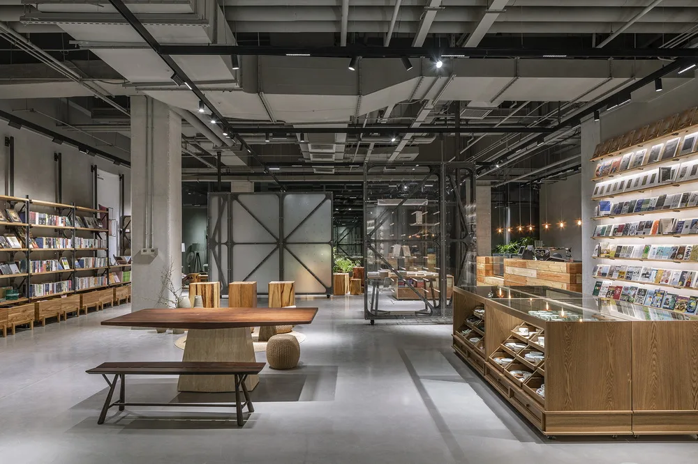 BIM Architecture | Purposeless Concept Bookstore/Luo Yujie Studio