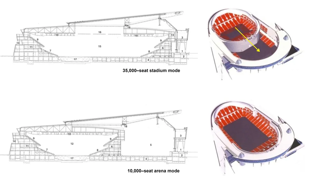 BIM Architecture | [Tokyo Olympic Venue] Saitama Super Arena/MEIS Architecture Firm