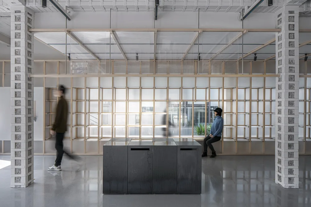 BIM Architecture | Architectural Renewal of Longshang Bookstore at East China University of Science and Technology - Reshaping the Place of Light and Memory/畎 Mu Architecture
