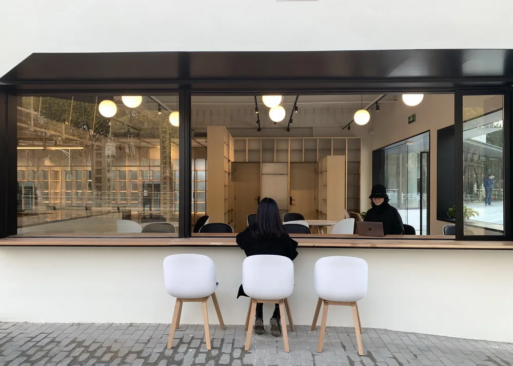 BIM Architecture | Architectural Renewal of Longshang Bookstore at East China University of Science and Technology - Reshaping the Place of Light and Memory/畎 Mu Architecture