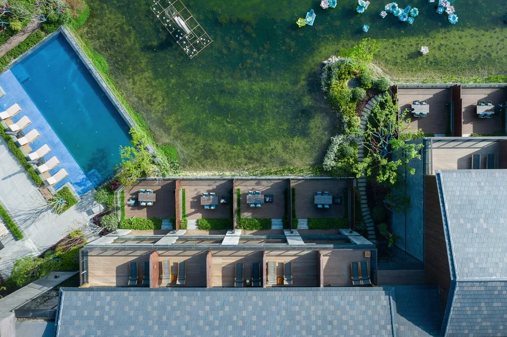 BIM Architecture | Texture Stitching: Nanjing Guchengwan Kaiyuan Resort Hotel/Meng Fanhao - Gad × line+