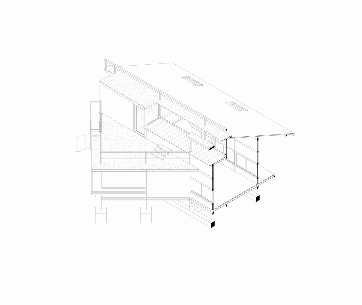 BIM Architecture | Hujian Pavilion/Half Pine Garden Studio