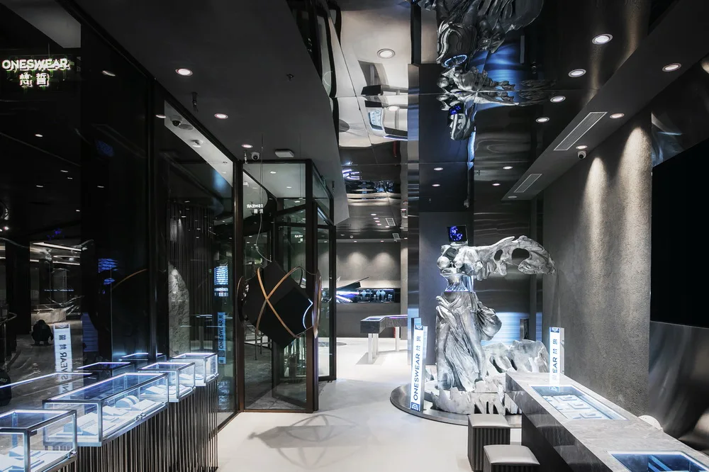 BIM Architecture | Reshaping Memory Moments · Fanshi ONESWEAR Wuhan K11 Shopping Art Center Store/Pingjie Design