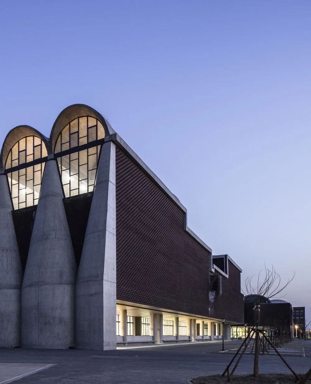 BIM Architecture | Tianjin University New Campus Comprehensive Gymnasium/Li Xinggang Architecture Studio