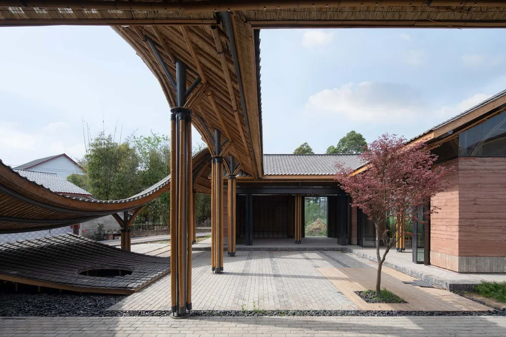BIM Architecture | Chengdu Jintang Yuanjuesi Village Villager Center/Xingzhu Architecture
